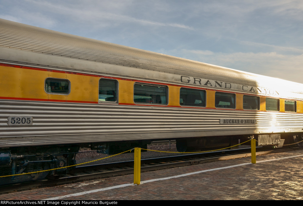 Grand Canyon Railway Budd Coach Buckey O'Neill